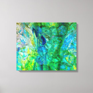 Ocean Crystals 2 20x16 impression de toile