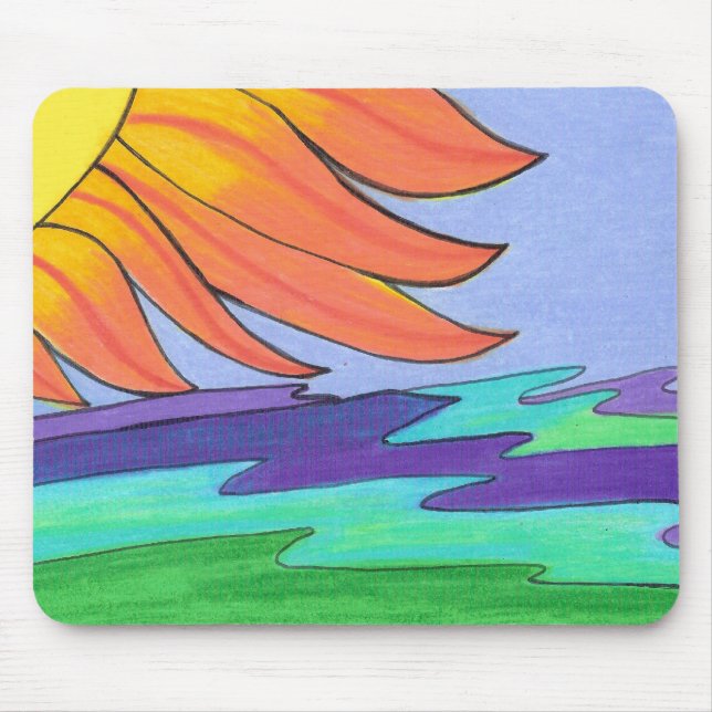 Ocean Currents - Mousepad (Front)