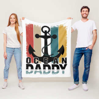 Ocean Daddy | Cozy Nautical-Themed Blanket for Sea