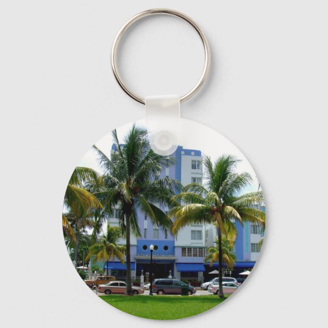 Ocean Drive Keychain (Front)