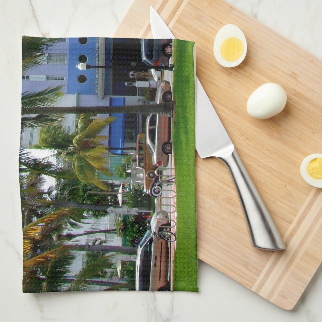 Ocean Drive Kitchen Towel (Quarter Fold)