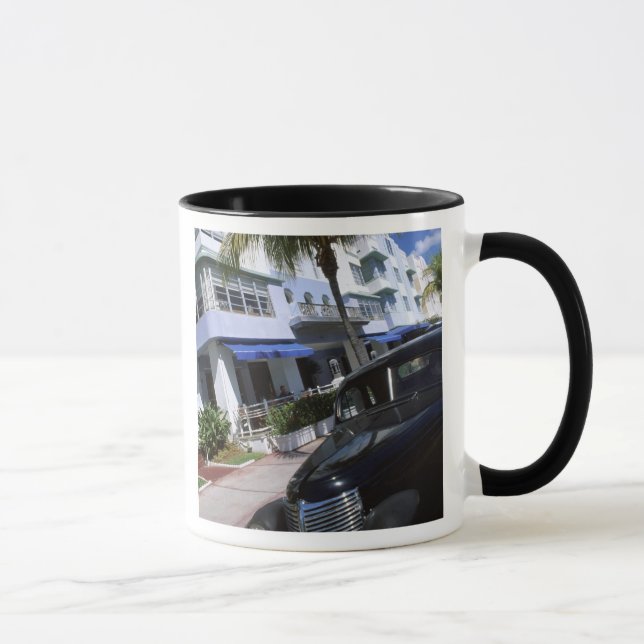 Ocean Drive, Miami Beach Florida Mug (Right)