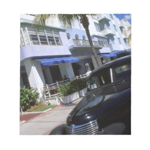 Ocean Drive, Miami Beach Florida Notepad