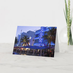 Ocean Drive, South Beach, Miami Beach, 2 Card