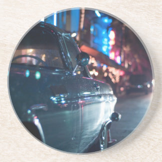Ocean Drive vintage car Coaster