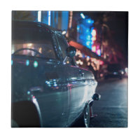 Ocean Drive vintage car