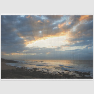 Ocean Dusk Decoupage Tissue Paper