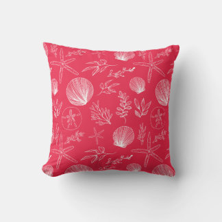 Ocean Elements Throw Pillow