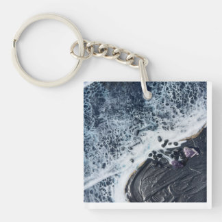 ocean energy crystal art tote bag keychain
