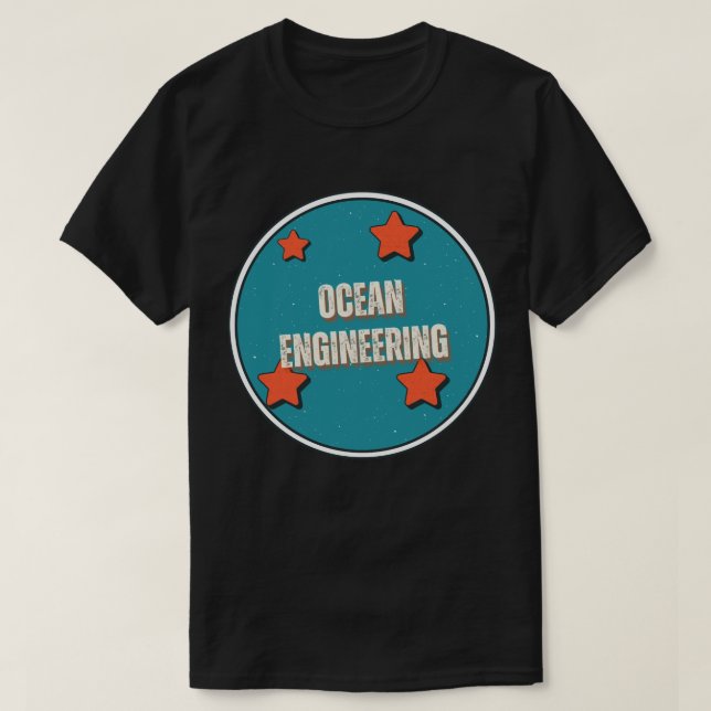 Ocean Engineering T-Shirt (Design Front)
