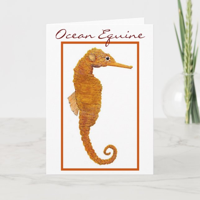 Ocean Equine Card (Front)