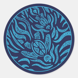 Ocean Family Sea Turtles Sticker