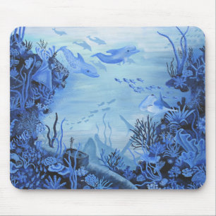 Ocean Floor Mouse Pad