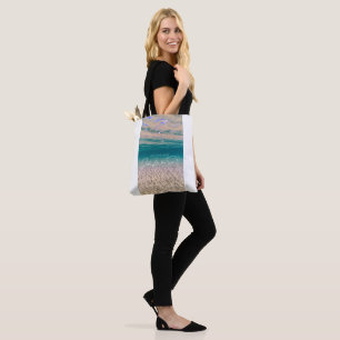 Ocean Floor Wild and Free Summer Beach Tote Bag