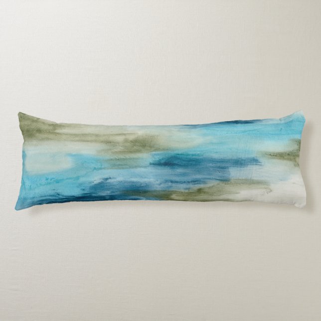 Ocean Flow II Body Pillow (Front)