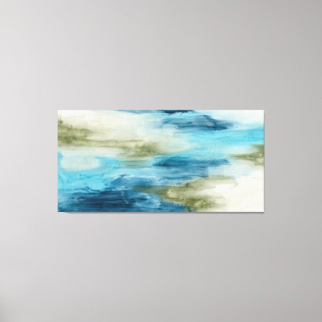 Ocean Flow II Canvas Print (Front)