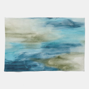 Ocean Flow II Kitchen Towel