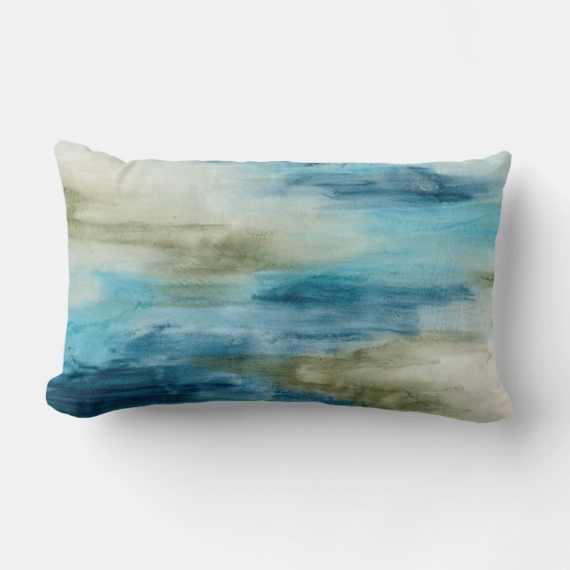 Ocean Flow II Lumbar Pillow (Front)