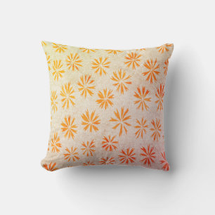 Ocean Flower Throw Pillow
