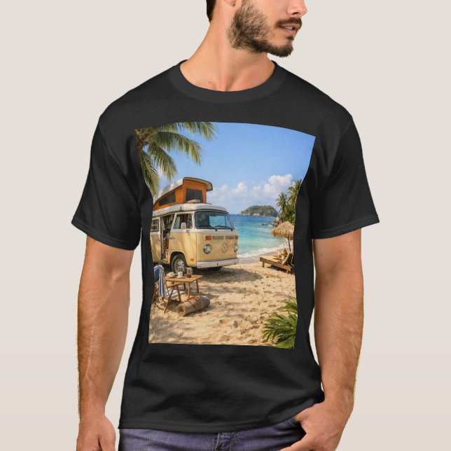 Ocean Freedom Vanlife Tee (Front)
