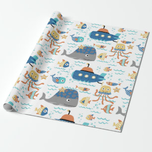 Ocean Friends Wrapping Paper