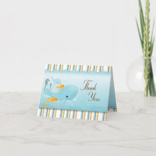 Ocean full of Thanks Thank You Card