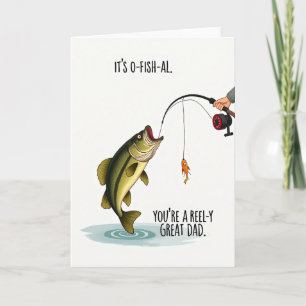 Ocean Fun Fathers Day Card