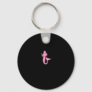 Ocean Glow_Pink Mermaid Keychain