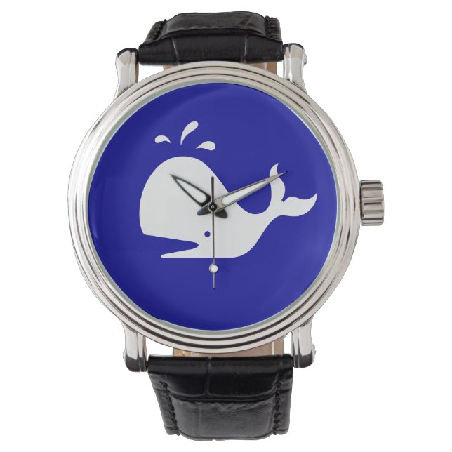 Ocean Glow_White-on-Blue Whale Watch (Front)