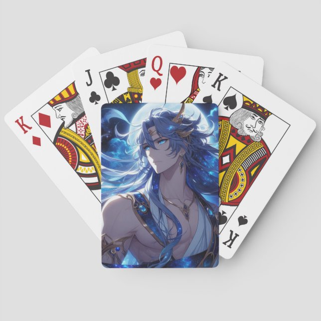 Ocean god playing cards (Back)