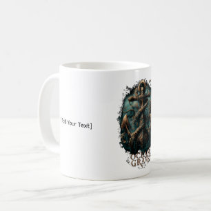 Ocean Grave Kraken Anchor Dark Fantasy Coffee Mug