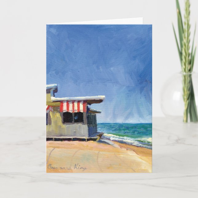 Ocean Grill note card (Front)
