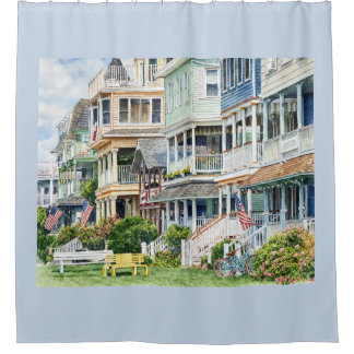 Ocean Grove NJ – Bicycles and Yellow Bench