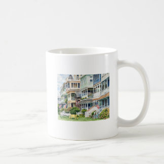 Ocean Grove NJ – Bicycles and Yellow Bench Coffee Mug