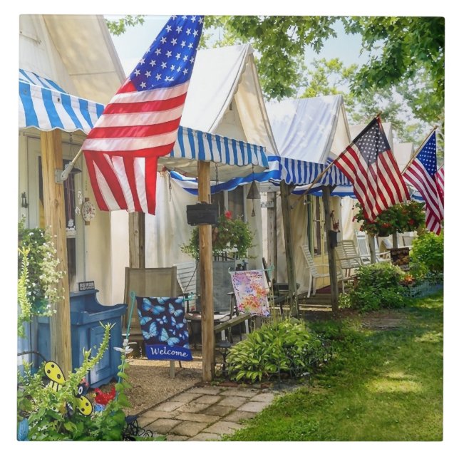 Ocean Grove NJ – Tent City Tile (Front)