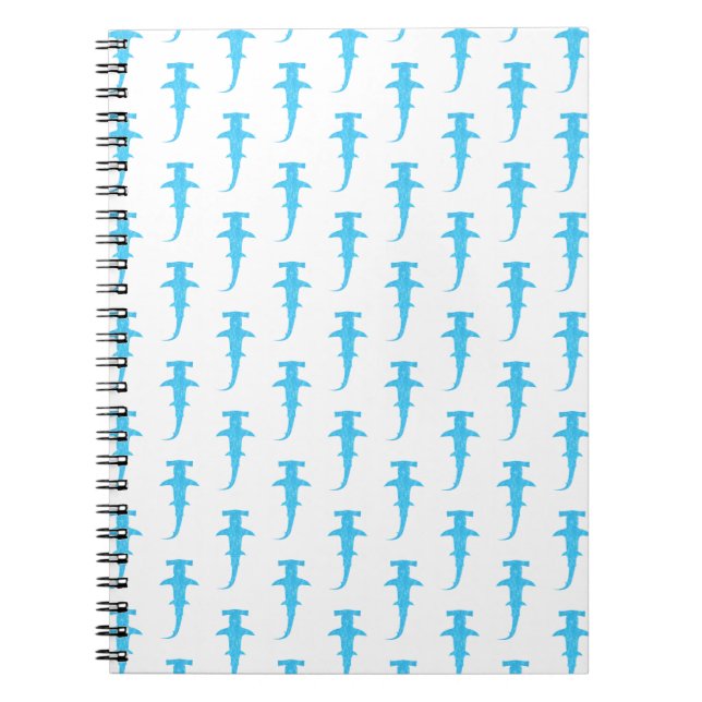 Ocean Hammerhead Shark Notebook (Front)