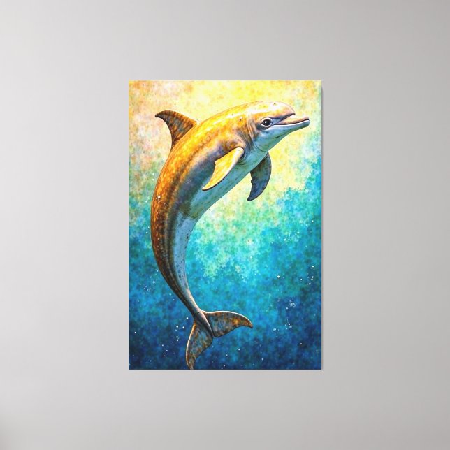 Ocean Harmony Canvas Print (Front)