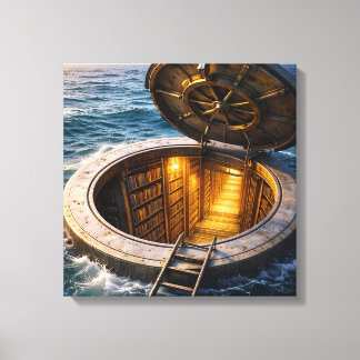 Ocean Hatch Canvas Print