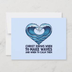Ocean Heart: Divine Wisdom Postcard