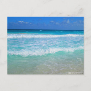 OCEAN IN CANCUN, MEXICO #1 POSTCARD