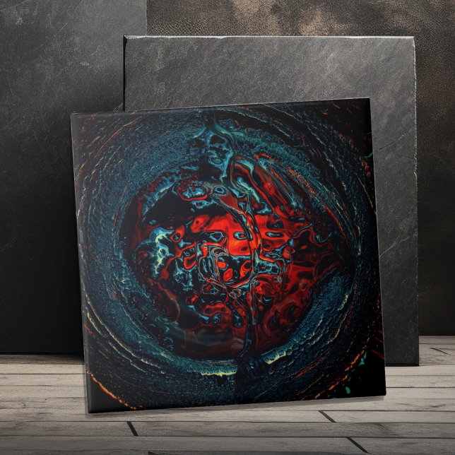 Ocean Inferno Red Glow Tile (Creator Uploaded)