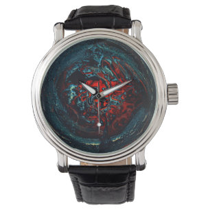 Ocean Inferno Red Glow Watch