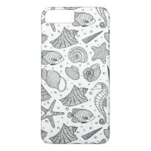 Ocean Inhabitants Pattern 3 Case-Mate iPhone Case
