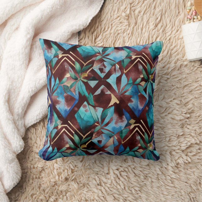 Ocean-inspired Decorative Cushions (Blanket)