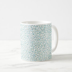 Ocean Inspired Speckled Dots Coffee Mug