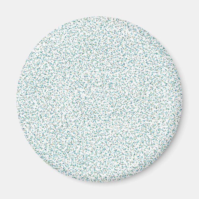Ocean Inspired Speckled Dots  Magnet (Front)