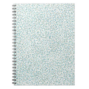 Ocean Inspired Speckled Dots Notebook