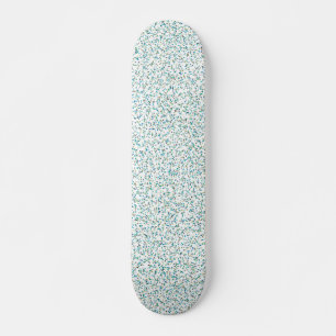 Ocean Inspired Speckled Dots Skateboard