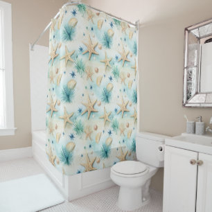 Ocean-Inspired Starfish & Seashells Coastal Decor