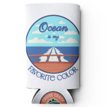 Ocean Is My Favorite Color - Can Cooler